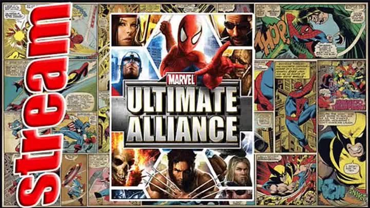 Стрим Игра Marvel Ultimate Alliance